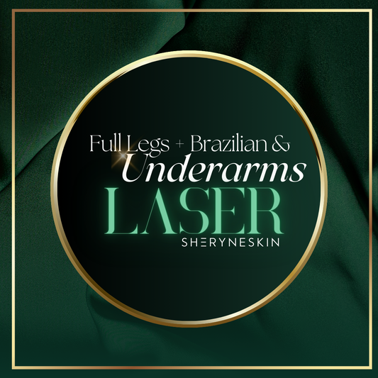 x3 Female Full Legs + Brazilian + Underarms